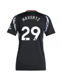 Billige Arsenal Kai Havertz #29 Bortedrakt Dame 2024-25 Kortermet